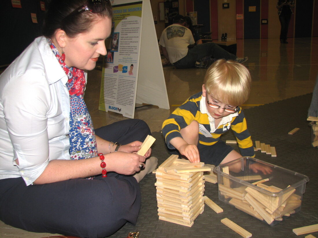 PHOTOS Kids play with blocks at BasehorLinwood Parents as Teachers